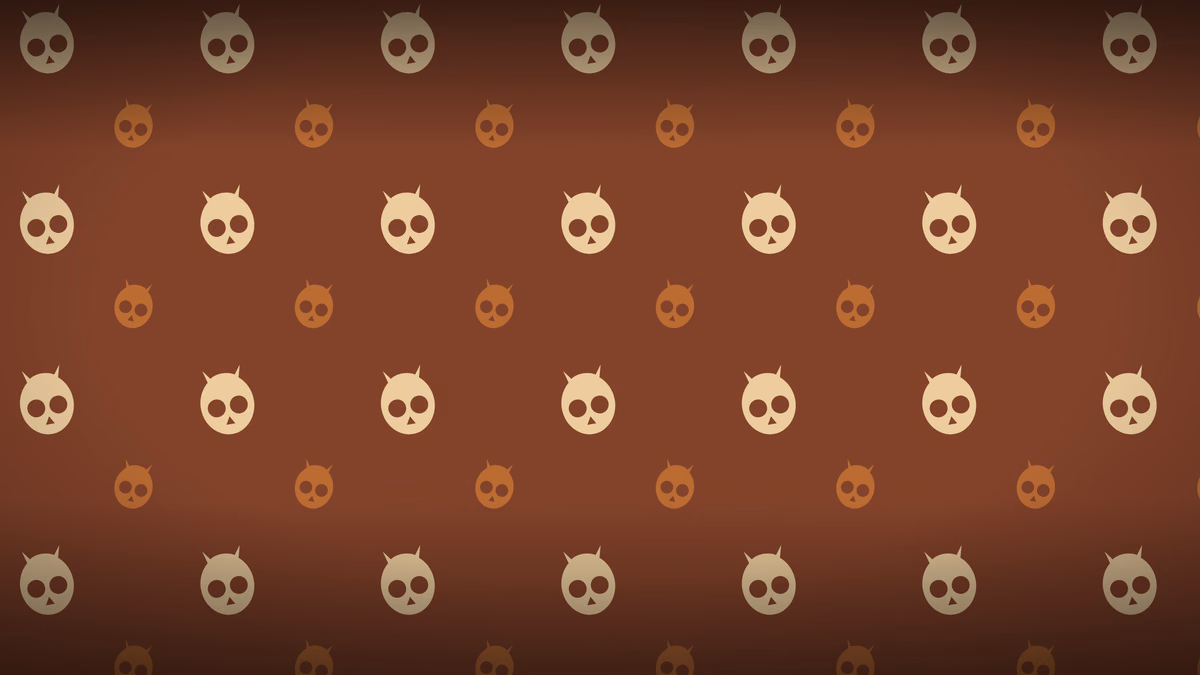 Night Owls wallpaper: Cream and amber owls on deep rust. Retro palette, not supermarket orange.