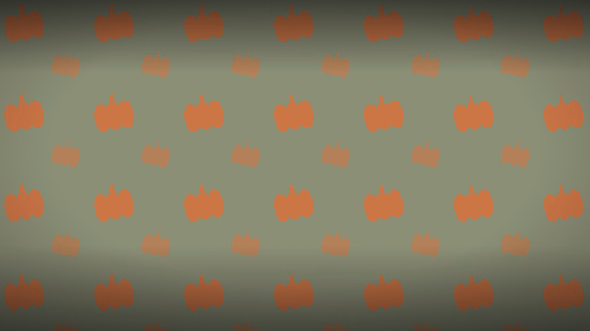 Pumpkin Patch wallpaper: Muted terracotta pumpkins on sage. Autumn without the neon orange.